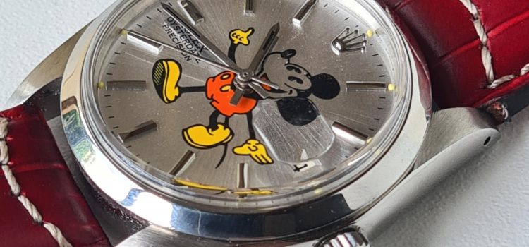 Is there a genuine Mickey Mouse Rolex? You bet!